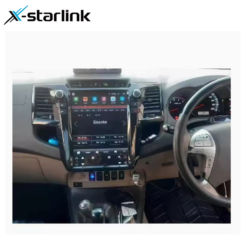 Tesla Style 12.1 Inch Multimedia Car Stereo Android For Fortuner Revo 2004-2015