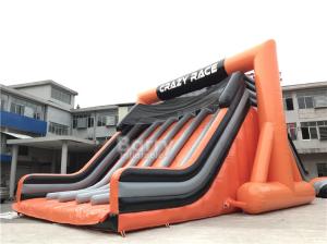Wholesale PVC Tarpaulin Adult Inflatable 5k Obstacle Course For Running Race OEM from china suppliers