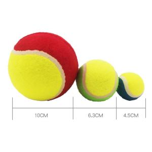 Wholesale Rubber Dog Safe Tennis Balls Medium Dog Large Dog Pet Toys Bite Each Other Training Toy Ball from china suppliers