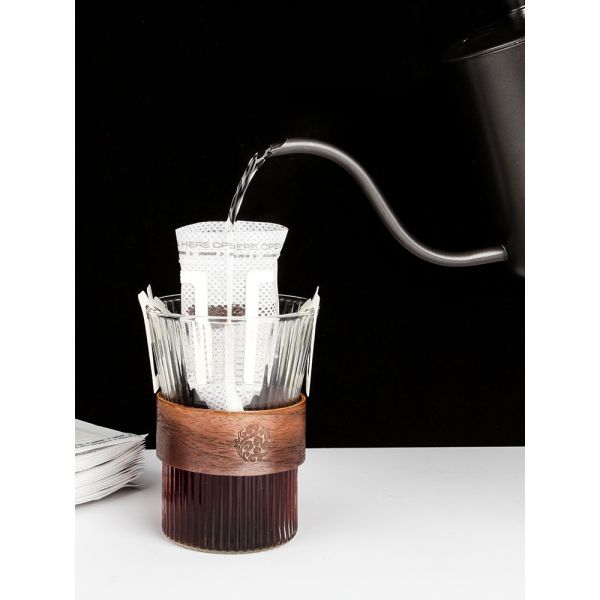 Durable Ear Hanging Coffee Filter Paper with Portable Drip Type Hand Washed Filter Bag