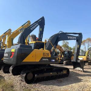 Wholesale Secondhand Excavator Original VOLVO EC210 used Hydraulic 20ton Crawler Digger from china suppliers