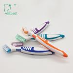 Nylon Bristle Oral Care Denture Tooth Brush Two Head