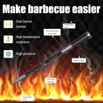 Newest Wireless Bluetooth Bbq Thermometer IPX8 Waterproof Household Food