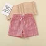custom Baby boys and girls Shorts Summer Short Pants Ribbed Cotton Baby Pants