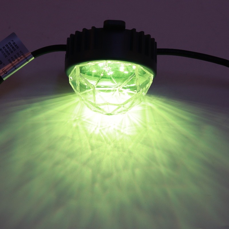 Outdoor permanent red green blue pixel light 40mm diameter point light source