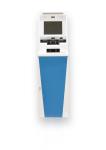 Bank Lobby SJ8608 Automatic Cash Deposit Machine Blue Color