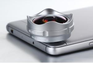 Wholesale Universal Clip Lens Mobile Phone Camera , 0.36X Clip On Phone Lens 4.1mm Focal Length from china suppliers