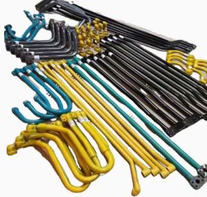 Wholesale Industrial Excavator Braided Coolant Radiator Suction Air Fuel Gas Steam Concrete Parker Marine Flexible Fitting High Pressure Rubber Hydraulic Pipe from china suppliers