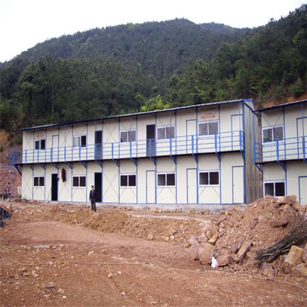 light steel structure prefab eco homes with kitchen and bathroom for living