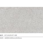 Versatile Glazed Porcelain Tile 20mm Thickness For Residential 600*1200mm