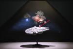 42 Inch 3D Hologram Pyramid Advertising Displays for Jewelry , CE Certificate