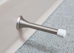 Custom Size White Hinge Pin Spring Loaded Door Stop Replacement Bumper Rubber