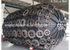 Wholesale 4.5m*9.0m 50kPa Pneumatic Marine Fender Anti - Collision Commercial Boat Fenders from china suppliers