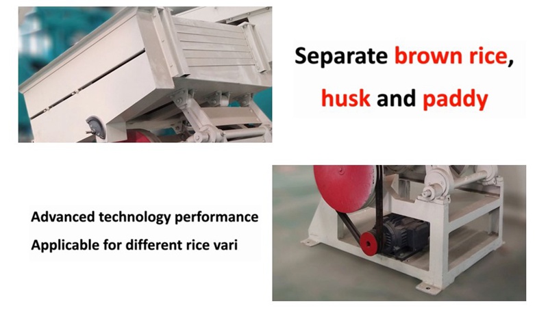 3500-4000kg/h Production Capacity Rice Husk Paddy Separator Machine STR MGCZ100*12