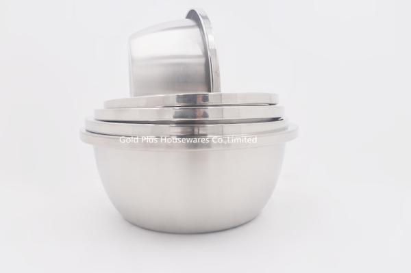 18cm Wall mounted cat pet water food container feeder 1.8A stainless steel food