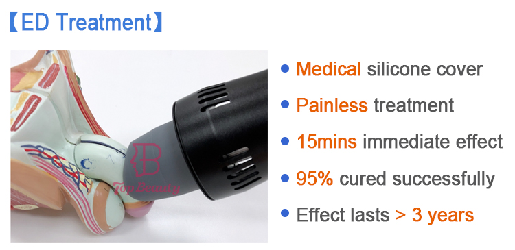 Low Intensity focused Shockwave Therapy Machine For Ed Erectile Dysfunction