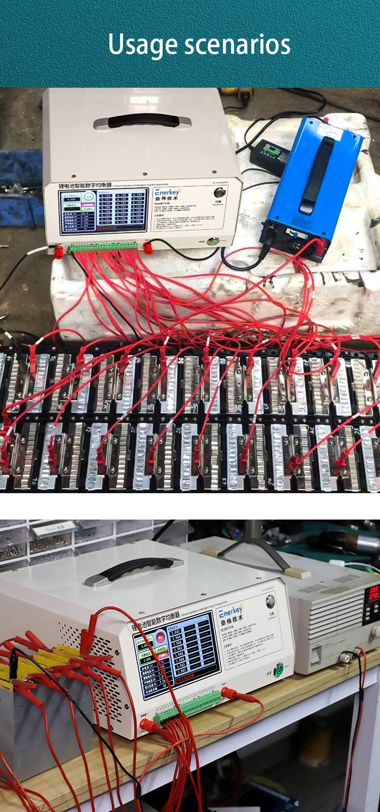 Lithium Battery Balancer Professional Auto Repair Battery Machine for NCM/LFP/LTO Batteries with PWM Pulse Discharge