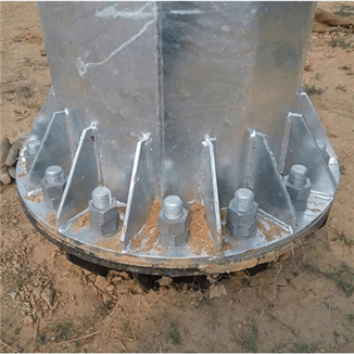 220kv Monopole Tower Electric Equipment for Electricity