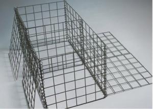 Wholesale HBGB 6mm Dia ISO 9001 Gabion Stone Wall Fence Metal Cage Filled With Rocks from china suppliers