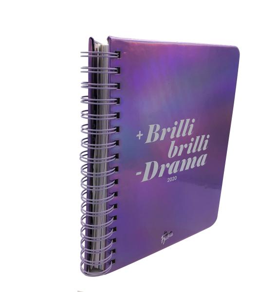 Weekly Monthly Spiral Paper Notebook OEM Personalised Hard Cover Organizer 8.25