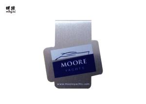 Wholesale Unique Design Promotional Money Clips Metal , Flat Cash Money Clip from china suppliers