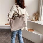 Latest Fashion Shoulder Crossbody Bag for Women Retro Printed Casual Leather