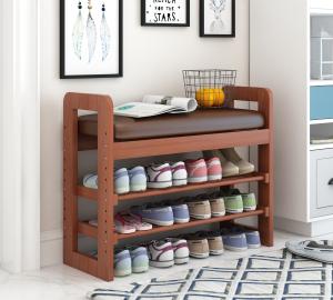 Wholesale Personalised Shoe Rack Furniture 3 Tier Shoe Bench Organiser For Small Home from china suppliers