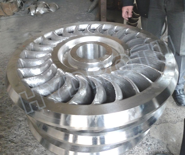 Small Impulse Water Turbine / Turbine Hydro Turbine With Generator And Speed Governor