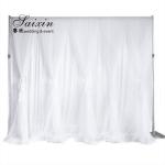 SX-390 Wholesale 3m*6m strong portable wedding stag decoration backdrop drape