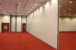 Accordion Office Fabric Demountable Folding Partition Walls , Sound Proof Room