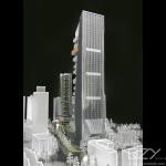 Construction Urban Model Architecture 1/500 Guiyang Hengfeng Pesestrian Street