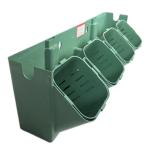 Hanging Plastic Flower Pots for Vertical Greening in Gardens 40 Pots per Square