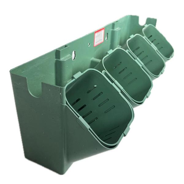 Hanging Plastic Flower Pots for Vertical Greening in Gardens 40 Pots per Square