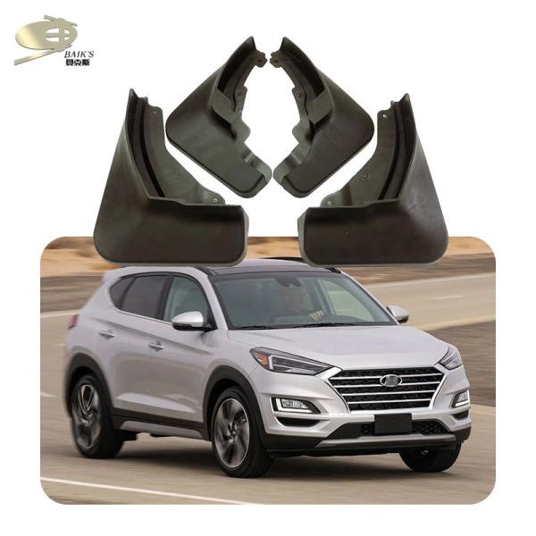 3.8mm Thickness Car Mud Guard Mudflaps Fender Flares For Hyundai Tucson 2021