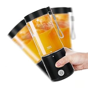 Compact and Portable Blender with Six Blades for Grinding Blending and More Braising Cups