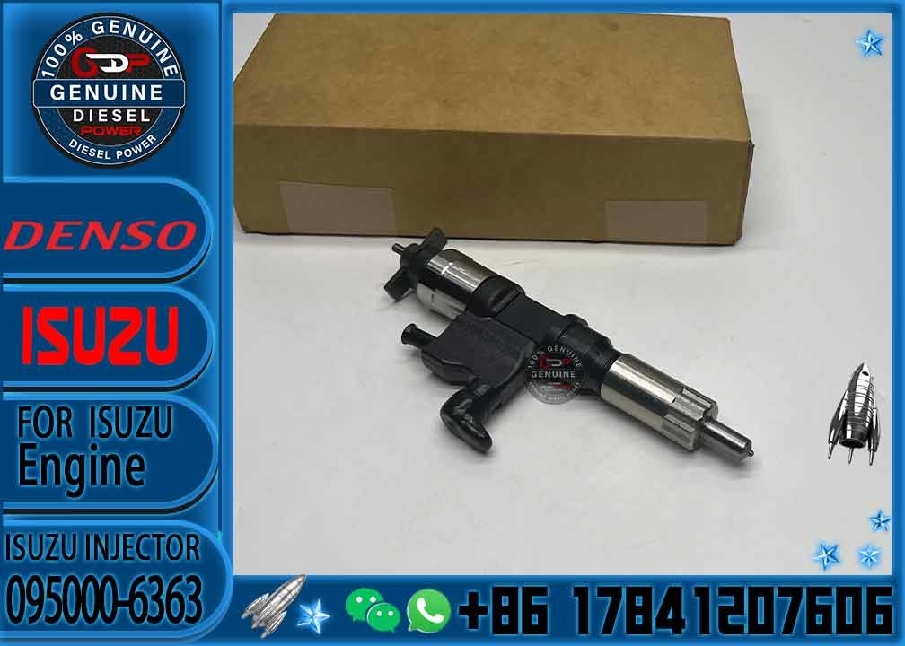 Fuel Injector 095000-6366 095000-6367 8976097883 8976097886 8976097887 095000-6364 095000-6363 for Isuzu 4hk1 6hk1 Hitac