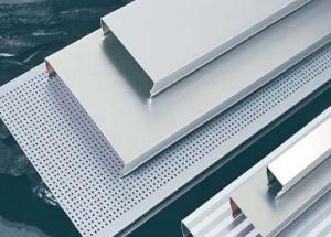 Wholesale C Shaped Linear Metal Strip Ceiling , Metal Strip Ceiling from china suppliers