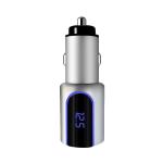 4.8A Fast Car Phone Charger 24W Zinc Alloy Rapid Dual USB Car Charger
