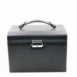 Modern Luxury Jewelry Box , Standing Mirror Personalized Jewelry Box For Girl