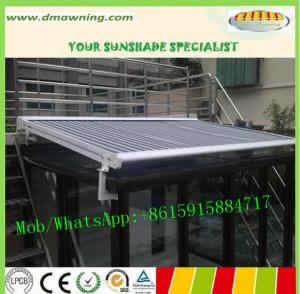Wholesale Outdoor Pergola Awning Kits Garden Sunshade PVC Waterproof Motorized Pergola Awning from china suppliers