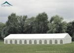 200 People Royal Large Wedding Tents Soft PVC Wall With Clear Windows