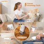 Low Noise Dog Cat Pet Hair Remover Vacuum Cleaner with 1L Dust Bag and 2.5kg N.W