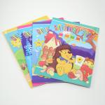 4 Colors Paperback Children Coloring Book Printing Customized Design with Paper