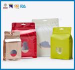 Customized Medical Glossy Finished Eight Side Sealed Stand Up Pouch
