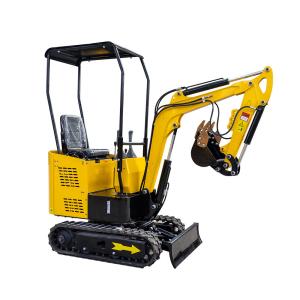 Wholesale EPA Engine 1200kg Hightop Mini Excavator Machine Three Cylinders Water Cooled from china suppliers