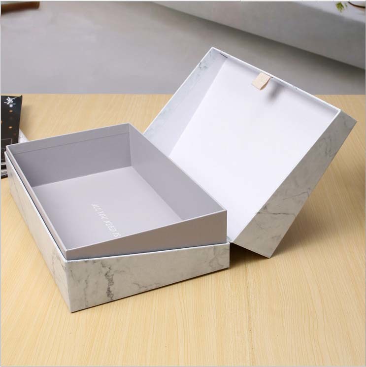 Luxury design customized rigid cardboard box for gift packing, rigid gift box for cosmetics