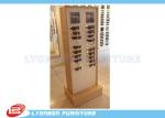 Mall Center MDF Eyeglass Display Stands OEM ODM , Large Retail Display Stands