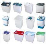 High Speed Twin Tub Semi Auto Washing Machine With Spin 9KG