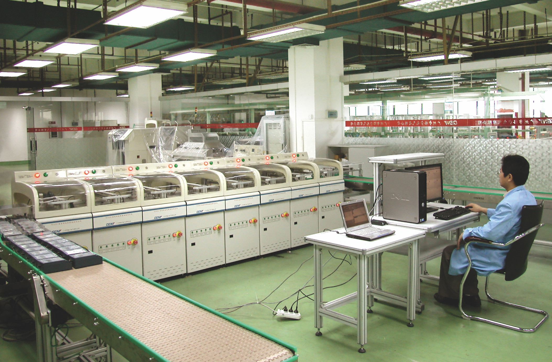 Polyphase Energy Meter Automatic Test Pipeline 0.05% Accuracy Test Of Energy Meter