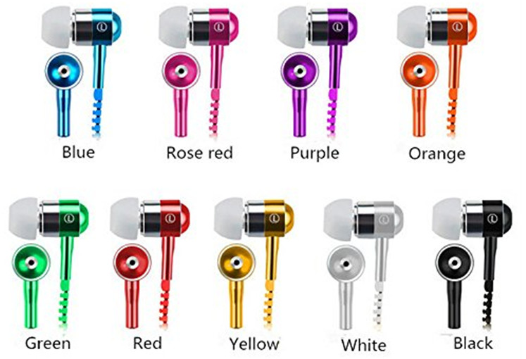 zipper Customized Promotional Gifts , LED Light Up Headphones Customize Color